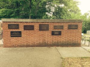 Memorial Wall of 7 Plaques