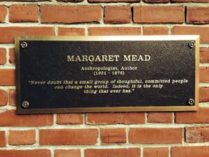 Margaret Mead Plaque
