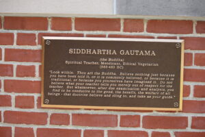 Siddhartha Gautama Plaque