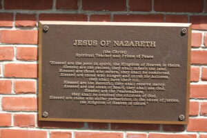 Jesus of Nazareth Plaque